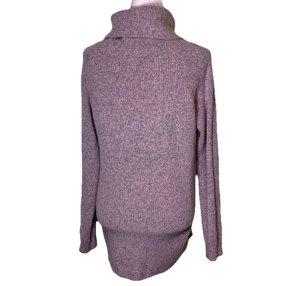 Women’s Cozy Soft Cowl Neck Sweater Relaxed Fit Fall Winter Minimalist Casual M - Picture 3 of 9